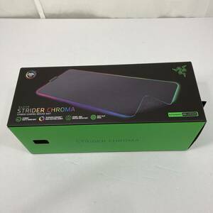 [ unopened goods ]RAZER Ray The -Strider Chroma hybrid ge-ming mouse mat RZ-02-04490100-R3M1 box scratch have 