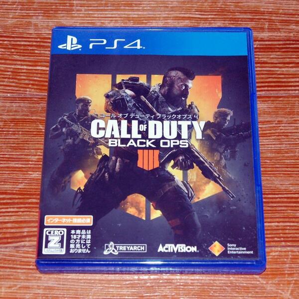 PS4 プレイステーション4 CALL OF DUTY BLACK OPS