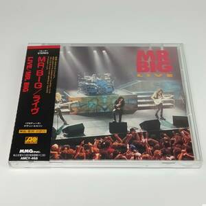 CD MR.BIG LIVE ミスタービッグ ライヴ 見本盤 AMCY-468