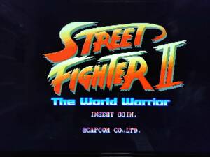 [ Street Fighter II -The World Warrior-]( two ) (Street Fighter II) CPS1 arcade game basis board Capcom CAPCOM