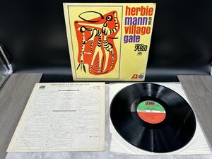 ２７５５　レコード　ＬＰ　ハービー・マン/ビレッジ・ゲートの/ATLANTIC P6039A 