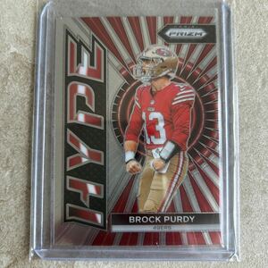 Panini Prizm Football 2023 San Francisco 49ers Brock Purdy Hype