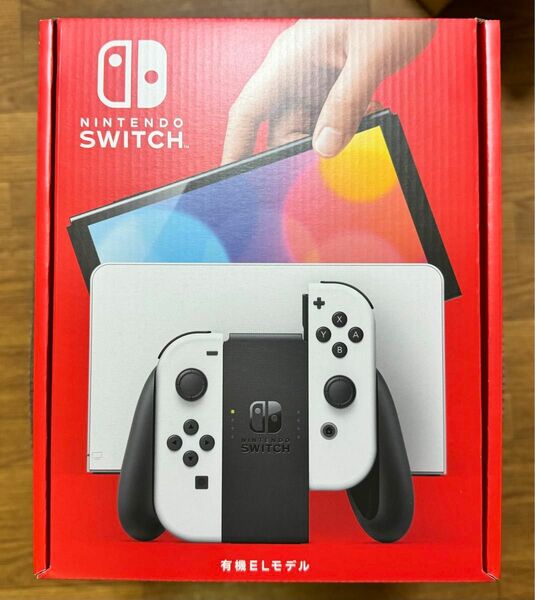 新品未開封 Nintendo Switch(有機ELモデル) Joy-Con(L)/(R) ホワイト 任天堂