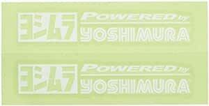 ヨシムラ ヨシムラステッカー(100mm,ホワイト) YOSHIMURA 904-213-220