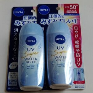 ニベアUV ウォータージェル EX SPF50＋PA＋＋＋＋ 80g×2個セット