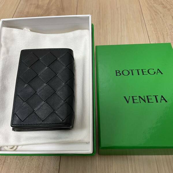 BOTTEGA VENETA/ボッテガヴェネタ イントレチャート 三つ折り財布