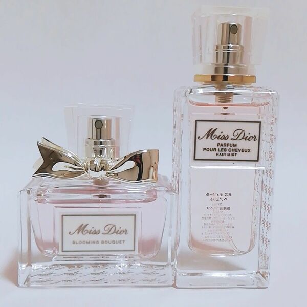 送料無料 【ディオール】ミスディオール 「ブルーミングブーケ オードトワレ30ml」と「ヘアミスト」の2点セット Dior 香水