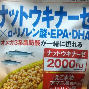 アサヒ ディアナチュラスタイル ナットウキナーゼ×α-リノレン酸・EPA・DHA 60日分 60粒 × 1個