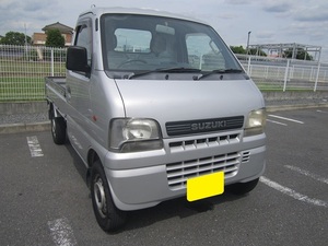 2001 Carrytruck　4WD Vehicle inspection1996５月迄　Power steering　Air conditioner　機関良好　書類完備　直ぐ乗れます Exterior綺麗な方だと思います