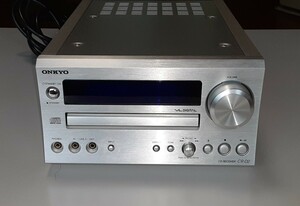 ONKYO　CD　RECEIVER　　CR-D2■スピーカー（2個）/リモコン/ケーブル　　　動作確認