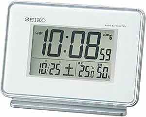 セイコークロック(Seiko Clock) セイコー クロック 目覚まし時計 電波 デジタル 2チャンネル アラーム カレンダ