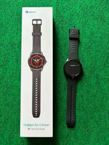 [ смарт-часы ][ не использовался товар ]Ticwatch Pro 5 Enduro смарт-часы Wear OS by Google Androidg-gru соответствует смарт-часы 