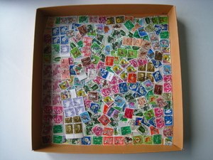 使用済み切手　満月印・可読印　約230枚　普通切手中心（D）