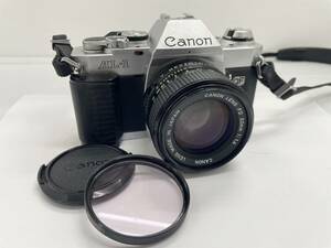 〈カメラ〉Canon キャノン ボディ　AL-1　レンズ　CANON　LENS　FD　50ｍｍ　1：1.4【中古/現状品/ジャンク品】004661-②