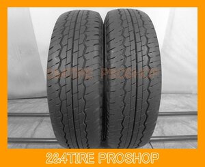 ★バリ山 19年製★ダンロップ SP175 185/80R14 97/95N 2本[K596]