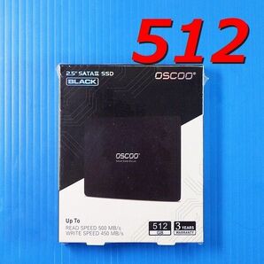 【SSD 512GB】OSCOO OSC-SSD-512GB