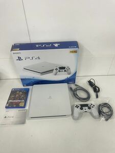 PS4 body 500GB white SONY Sony PlayStation4 CUH-2100A freebie soft attaching [NK6229]