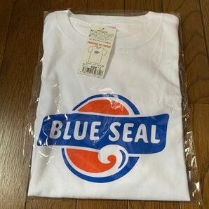 BLUE SEALのロゴTシャツ　ホワイト　新品・未使用　Lサイズ　ウィメンズ　沖縄