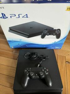 PS4 body set 500GB black SONY PlayStation4 CUH-2200A the first period ./ operation verification settled 