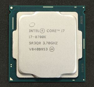 Core i7-8700K 3.70GHz /LGA1151 /SR3QR