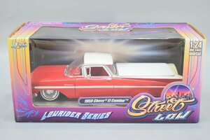  не использовался Jada TOYS 1/24 Chevy Chevrolet EL CAMINO L kami-noStreet Low 1959 die-cast литье под давлением METAL metal модель машина Hb-475M