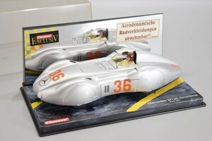 Carrera Carrera Exclusiv Mercedes W125 Stromlinie Avus1937 Benz Mercedes Stream line Benz slot car total length 20.5cm Hb-479M