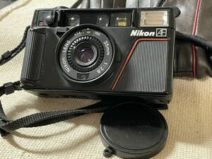 完動品　Nikon L35AF 35mm F2.8 ピカイチ ケースセット 