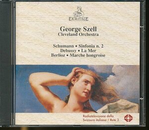 JA829●セル「シューマン:交響曲第2番/ドビュッシー:海/ベルリオーズ:ハンガリー行進曲」輸入盤CD