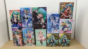 *D277/ unopened!! Hatsune Miku relation figure summarize liquidation box scratch large small equipped 