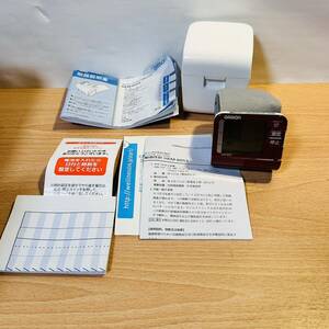 動作確認済み オムロンデジタル自動血圧計 手首式血圧計 HEM-6053