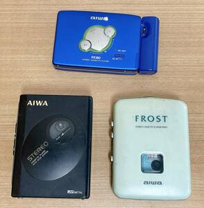 [ Aiwa aiwa кассетная магнитола совместно ] портативный плеер / звуковая аппаратура / утиль /S65-538