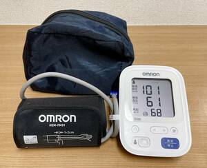 [OMRON Omron HEM-FM31 on arm type hemadynamometer ] blood pressure / measurement / measurement / measuring instrument / measuring instrument / nursing / medical care /S65-541