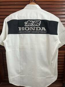 Honda Mugen рейсинг Racing TEAM uniform shirt рубашка "pit shirt" рубашка work shirt F1 superGT uniform