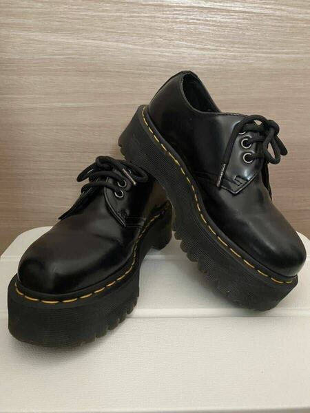 即決★ドクターマーチン 厚底 Dr.Martens 1461 QUAD クワッド 3ホール UK3