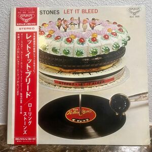 ★THE ROLLING STONES/ザ・ローリング・ストーンズ Let It Bleed/レットイットブリード LPレコード/ロック/洋楽/帯付き