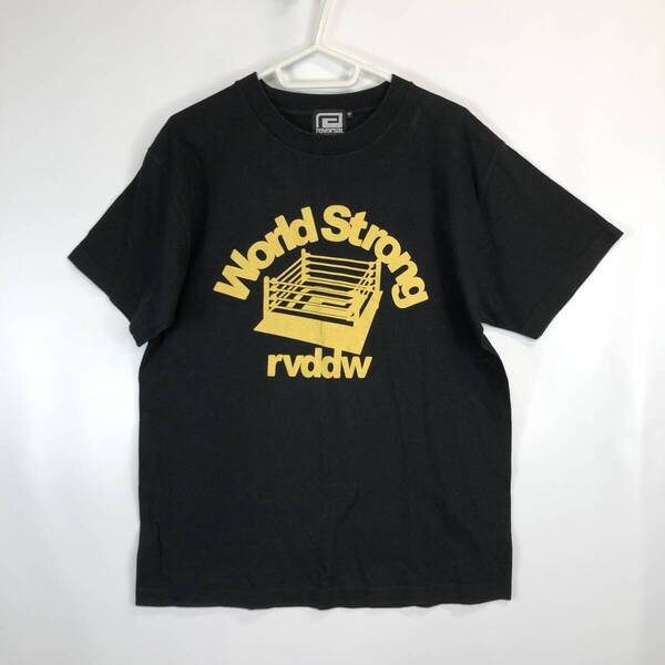 REVERSAL リバーサル rvddw 半袖Tシャツ ブラック 中サイズ
