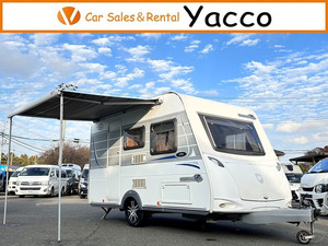 【諸費用コミ】返金保証included:Camping trailer トリガノ エメロード376V-EDプレミアム けん引免許不要 ソーラー FF