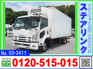 H21994 Isuzu Forward TKG-☆格納ゲートincluded 低温設定 冷凍Vanvehicle 2エバ アルミWheels 6 speed manual Wide 冷凍vehicle