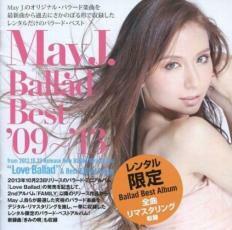 ケース無::【ご奉仕価格】May J. Ballad Best ’09～’13 from Love Ballad ＆ Best Ballad Songs レンタル限定盤 レンタル落ち 中古 CD