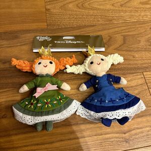 5/28発売☆東京ディズニーシー ファンタジースプリングス アナと雪の女王 ぬいぐるみチャーム セット Disney SEA Fantasy Springs 未使用