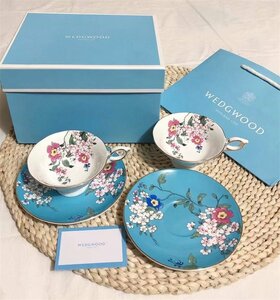 ウェッジウッド wedgwood ティーカップ＆ソーサー 4点セット 洋食器 テーブルウェア インテリア ティーカップ アフタヌーンティー