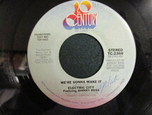 Electric City F. Johnny Ross ： We're Gonna Make It 7'' / 45s ★ Modern Soul / Funk / 1977 ☆ EP / シングル盤 _画像2
