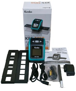 【Kenko／ケンコー】フィルムスキャナー KFS-1450 KENKO カメラ用アクセサリー カメラ用品 2.4型TFT液晶搭載 現状品