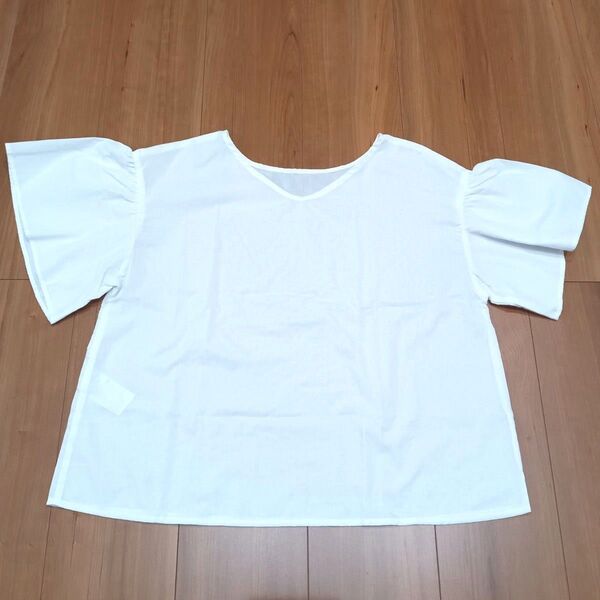新品★E hyphen world gallery★イーハイフン★ ホワイト★ 半袖★ トップス★ Tシャツ