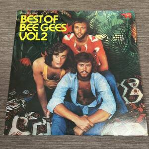 【国内盤】ビージーズ BEST OF BEE GEES VOL.2 ベストオブビージーズ / LP レコード / MW2073 / ライナー有 / 洋楽ロックポップス /