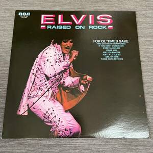 【国内盤】エルヴィスプレスリー ロックンロール魂 ELVIS PRESLEY RAISED ON ROCK / LP レコード / RCA6180 / ライナー有 / 洋楽 / 