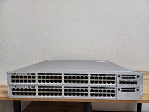 *2 шт. комплект Cisco Catalyst 3850 серии WS-C3850-48P V07*