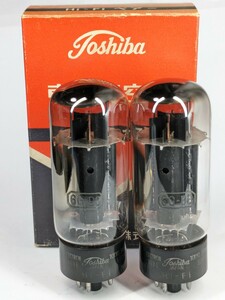  Toshiba 6GB8 Hi-Fi black plate Triple geta- ring 2 ps measurement data equipped superior article TOSHIBA vacuum tube 18158