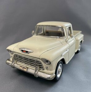 希少 シボレー シェルビー ステップサイド 白 1/24 ダイキャスト シェルビートラック CHEVROLET CHEVY STEPSIDE SCALE 1:24 CHEVY TRUCKS