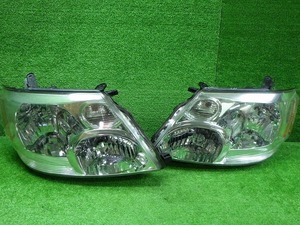 トヨタ 10系 アルファード 前期 2 ヘッドライト左右 HID レベ付 58-2 240528112